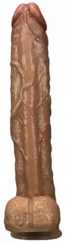 Dildo Realink 26 x 5.3cm Bruin – 2/6