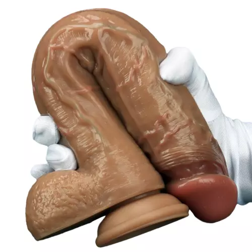Dildo Realink 26 x 5.3cm Bruin – 5/6
