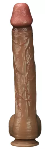 Dildo Realdong 27 x 5.3cm Bruin – 2/7