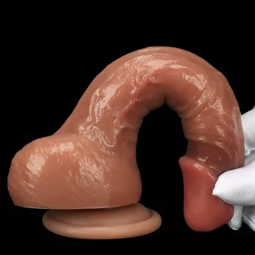 Realdick Dildo 14 x 4cm Brown – 6/7