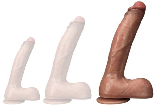 Realistic Dildo Dickpick L 20 x 5cm Brown