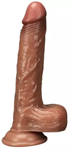 Browndick Dildo M 17 x 4.5cm Brown – 5/7