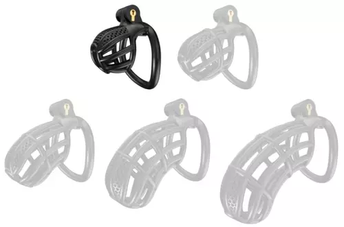 Cage de Chasteté Nexia S 5 x 3.1cm Noire – 1/2