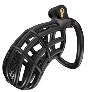 Cage de Chasteté Nexia XL 10 x 3.4 cm Noire – 2/2