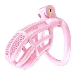 Cage de Chasteté Nexia L 8 x 3.1cm Rose – 2/2