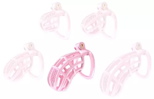 Cage de Chasteté Nexia XL 10 x 3.4cm Rose – 1/3