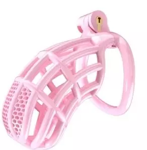 Cage de Chasteté Nexia XL 10 x 3.4cm Rose – 2/3