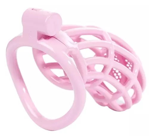 Cage de Chasteté Nexia XL 10 x 3.4cm Rose – 3/3