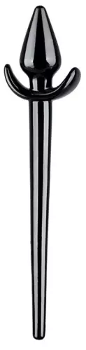 Plug staartje Zoo Tail L 10 x 5 cm - Staart 27 cm Zwart – 2/2