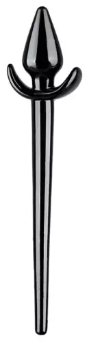 Plug staartje Zoo Tail XL 12 x 6 cm Staart 30 cm Zwart – 2/2