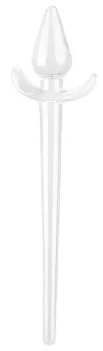 Plug staartje Zoo Tail S 6 x 2.5 cm - Staart van 16 cm Transparant – 2/4