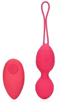 Lustbälle Geisha Vibrierend Strawred 10 x 3,5cm – 3/9