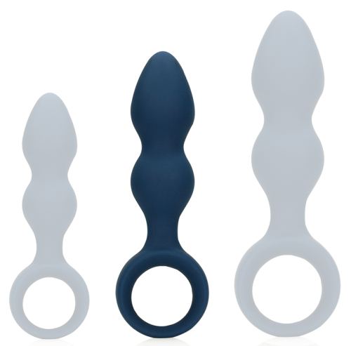 Plug Teardrop Baltic M 10.5 x 3.5cm Blauw