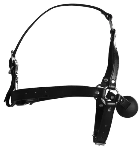 Muilkorf Gag met Bal Gag Xtreme Zwart – 5/8