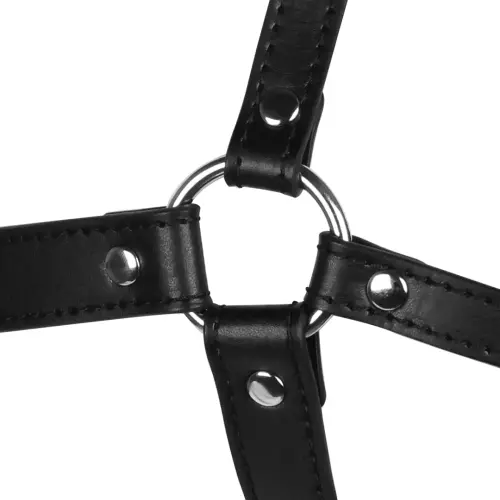 Muilkorf Gag met Bal en Masker Gag Xtreme Zwart – 7/8