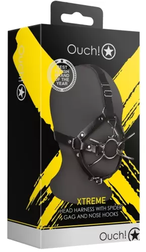 Gag met Neusklem Gag Cross Zwart – 2/8