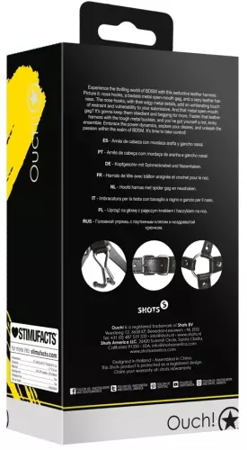 Gag met Neusklem Gag Cross Zwart – 8/8
