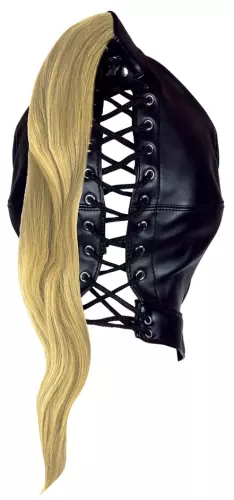 Maske mit Pferdeschwanz Blond HOOD TAIL Ouch! – 4/8