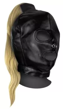 Maske mit Pferdeschwanz Blond HOOD TAIL Ouch! – 7/8
