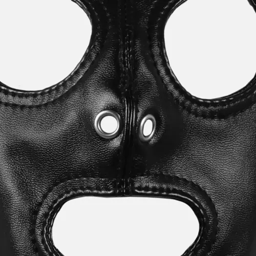 Maske mit braunem Pferdeschwanz Hood Tail – 7/8