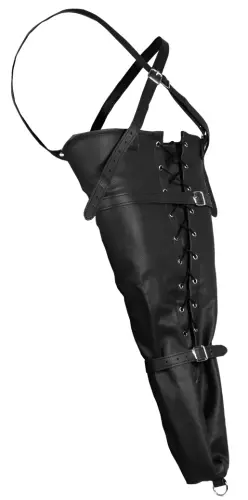 Armfessel-Kamisol Lace-Up Full Schwarz – 3/9