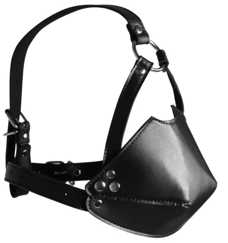 Maulkorb mit Knebel Head Harness Schwarz – 3/9