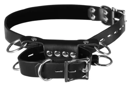 Oberschenkel-Fesseln Kneeling Cuffs Schwarz – 5/10
