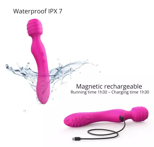 Stabvibrator Twist 12 x 3,5 cm Rosa – 4/5