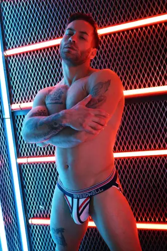 Jockstrap Locker Room Zwart – 8/17