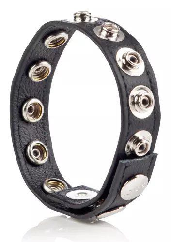 Leder Penisring 8 Druckknöpfe – 1/7