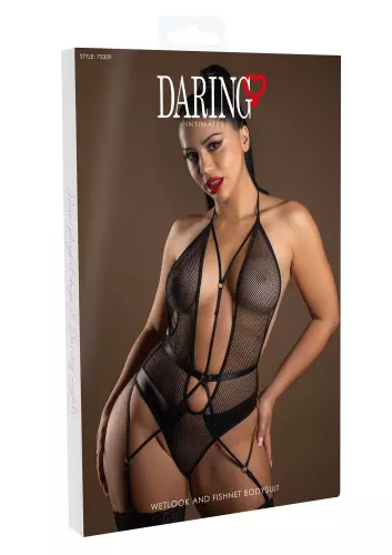 Body Jarretels Fishnet Zwart – 5/5