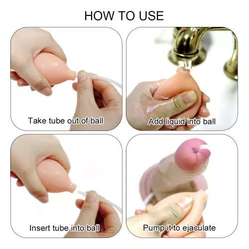 Cumming Dildo that Ejaculates 19 x 4.5cm – 5/9