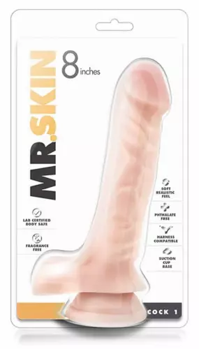 Realistic Dildo Cock Basic 18 x 4.4cm Flesh – 2/3