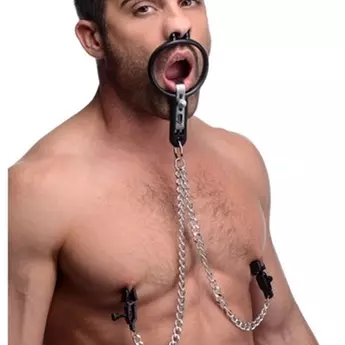 Knebel und Nippelklemmen Degraded Mouth – 1/8