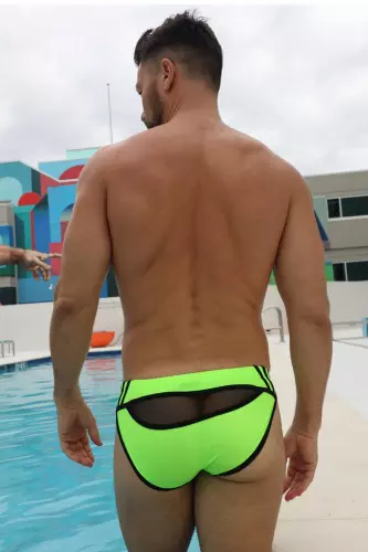 Badehose Expose Swim Neongrün – 11/15