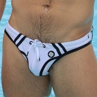 Swim Brief Expose Swim Neon White