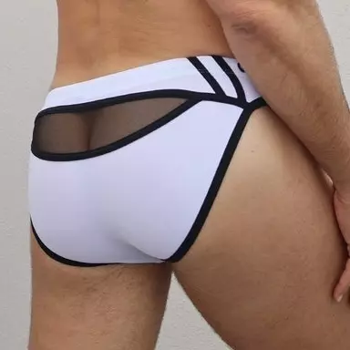 Badehose Expose Swim Neonweiß – 2/16