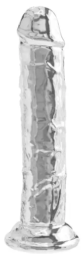 Dildo ohne Hoden Diamond Dick 20 x 4cm Transparent – 1/3