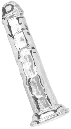 Dildo ohne Hoden Diamond Dick 20 x 4cm Transparent – 3/3