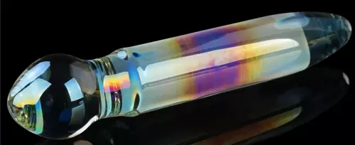 Prism Glass Glazen Dildo 18 x 3.7cm Transparant – 9/10