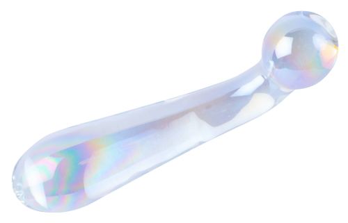 Glass Dildo Alluring Arc 15 x 3.5cm