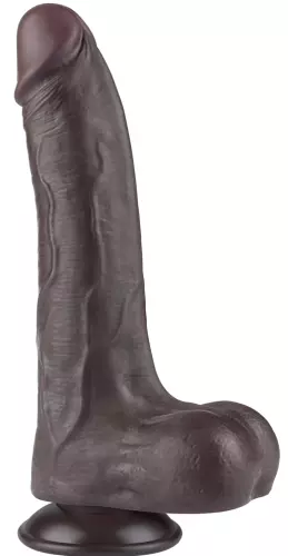 Dildo Sliding Skin 16 x 4.2 cm Zwart – 3/10