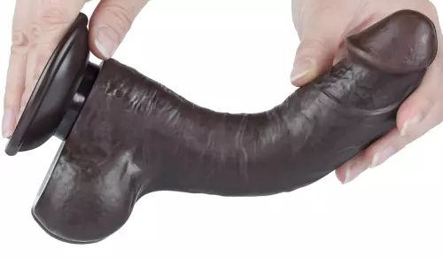 Dildo Sliding Skin 14.5 x 4cm Zwart – 4/9