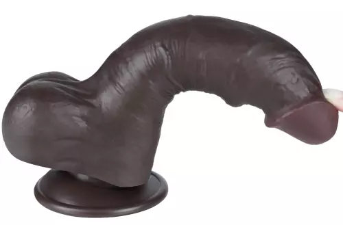 Dildo Sliding Skin 14.5 x 4cm Zwart – 5/9