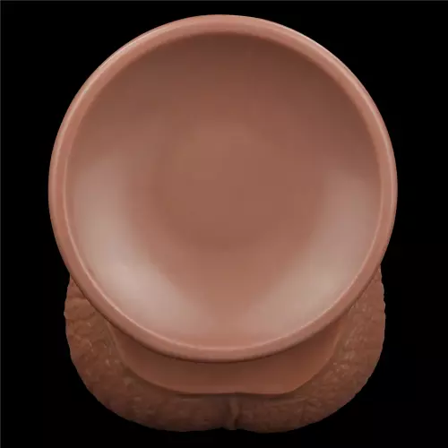Dildo Sliding Skin 26 x 6cm Braun – 13/15