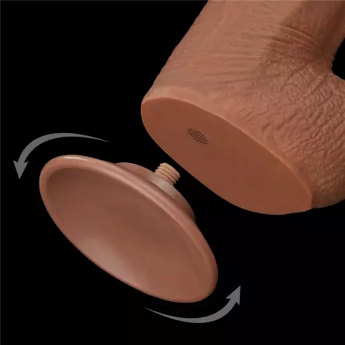Dildo Sliding Skin 26 x 6cm Braun – 14/15