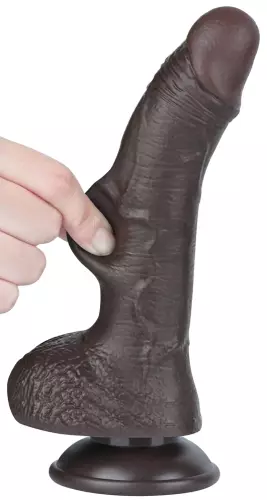 Dildo Sliding Skin 14 x 3.5 cm Zwart – 6/9