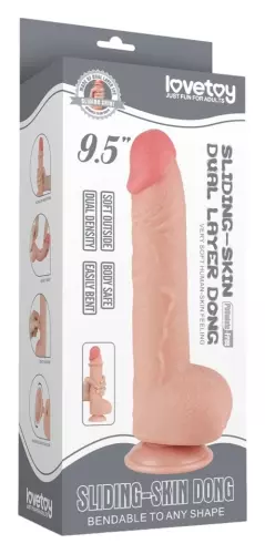Dildo Sliding Skin 18 x 4.7cm – 6/6