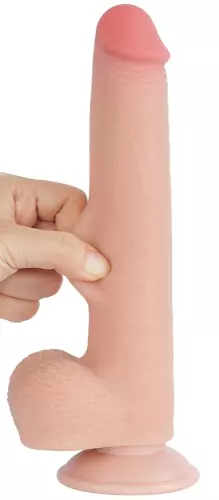 Dildo met Balzak Sliding Skin 17 x 3.5cm – 4/6