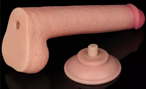 Dildo met Balzak Sliding Skin 17 x 3.5cm – 6/6